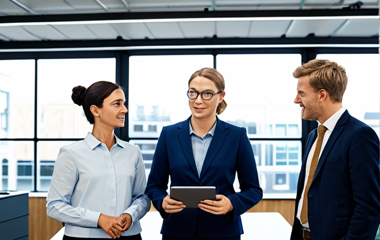 산업공학과 차세대 물류 시스템 - **Prompt:** "A futuristic automated warehouse, fully operational with robots and automated systems m...